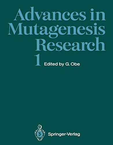 Stock image for Advances in Mutagenesis Research for sale by Revaluation Books