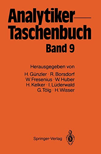 9783642752056: Analytiker-Taschenbuch (German Edition): 9