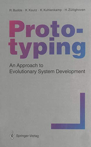 Immagine dell'editore per Prototyping: An Approach to Evolutionary System Development venduto da Ria Christie Collections