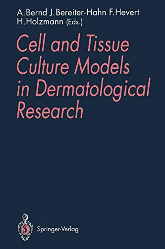9783642778193: Cell and Tissue Culture Models in Dermatological Research