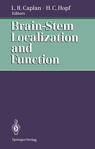 Stock image for Brain-Stem Localization and Function for sale by Lucky's Textbooks