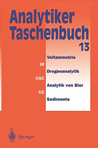 Stock image for Analytiker-Taschenbuch (Analytiker-Taschenbuch, 13) (German Edition) for sale by Lucky's Textbooks