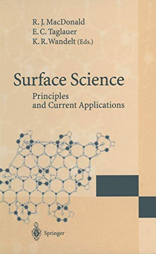 9783642802836: Surface Science: Principles and Current Applications