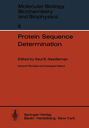 Stock image for Protein Sequence Determination: A Sourcebook of Methods and Techniques (Molecular Biology, Biochemistry and Biophysics Molekularbiol) for sale by Revaluation Books