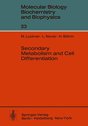 9783642811043: Secondary Metabolism and Cell Differentiation