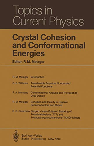 9783642815799: Crystal Cohesion and Conformational Energies: 26