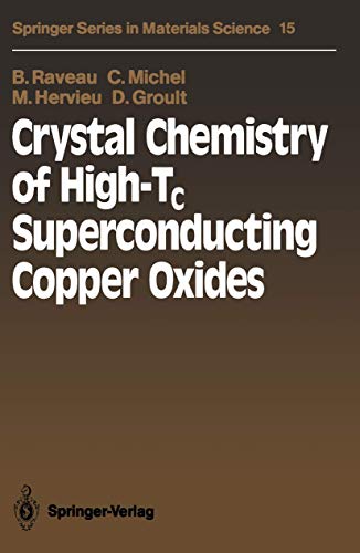 Stock image for Crystal Chemistry of High-Tc Superconducting Copper Oxides (Springer Series in Materials Science) for sale by Mispah books