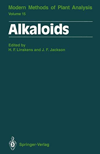 Imagen de archivo de Alkaloids (Molecular Methods of Plant Analysis) a la venta por Revaluation Books