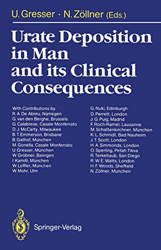 9783642844935: Urate Deposition in Man and its Clinical Consequences