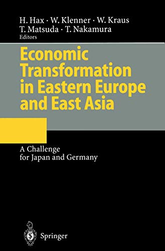 Stock image for Economic Transformation in Eastern Europe and East Asia: A Challenge for Japan and Germany for sale by Lucky's Textbooks