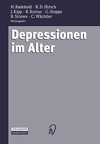 9783642854415: Depressionen im Alter (German Edition)