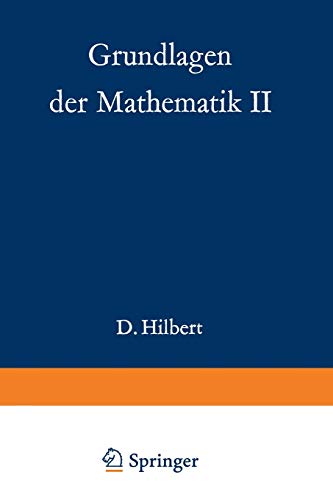 9783642868979: Grundlagen der Mathematik II (Grundlehren der Mathematischen Wissenschaften) (German Edition): 50