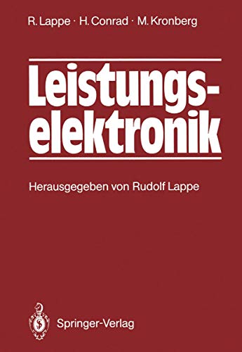 Stock image for Leistungselektronik for sale by Revaluation Books