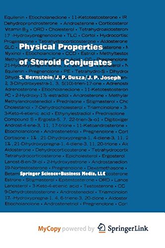 9783642878299: Physical Properties of Steroid Conjugates