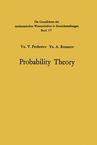 Probability Theory - Jurij Vasil'evic Prohorov