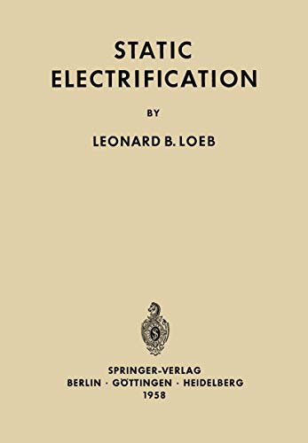 9783642882456: Static Electrification
