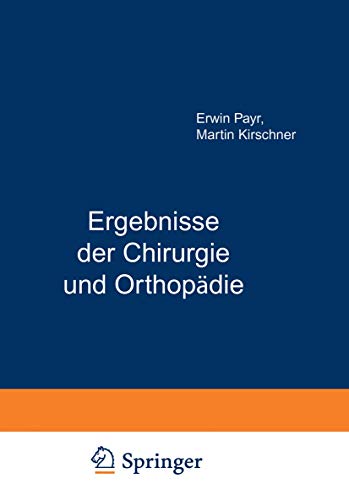 Imagen de archivo de Ergebnisse der Chirurgie und Orthopdie: Neunundzwanzigster Band (German Edition) a la venta por Lucky's Textbooks