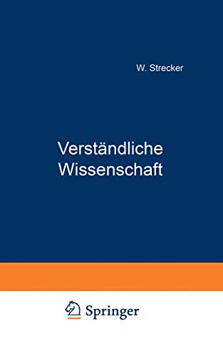 9783642904479: Verstndliche Wissenschaft: Einfhrung in die anorganische Chemie