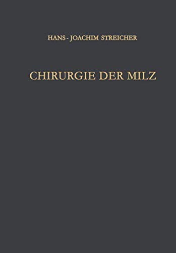 9783642928284: Chirurgie der Milz (German Edition)