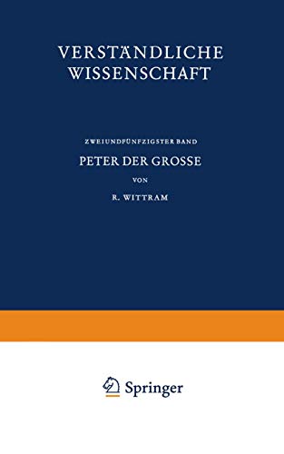 Imagen de archivo de Peter der Grosse : Der Eintritt Russlands in die Neuzeit a la venta por Chiron Media