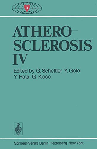 Stock image for Atherosclerosis IV: Proceedings of the Fourth International Symposium for sale by International Book Project