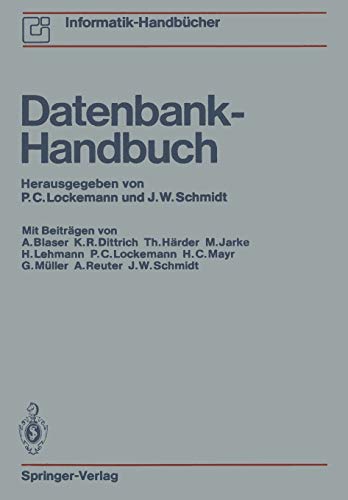 9783642953897: Datenbank-Handbuch (Informatik-Handbcher) (German Edition)