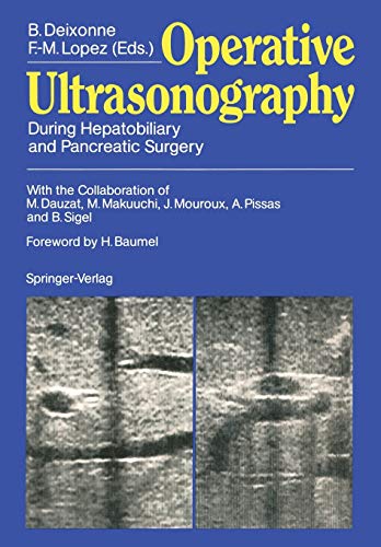 9783642955242: Operative Ultrasonography: During Hepatobiliary and Pancreatic Surgery