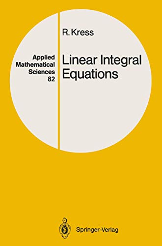 Linear integral equations. - Kress, Rainer