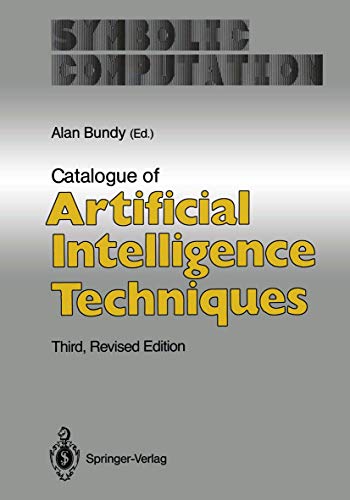 Stock image for Catalogue of Artificial Intelligence Techniques for sale by Ria Christie Collections