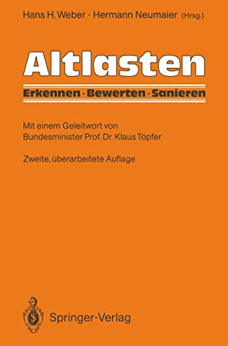 Imagen de archivo de Altlasten: Erkennen, Bewerten, Sanieren a la venta por Revaluation Books