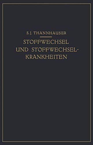 Beispielbild fr Lehrbuch des Stoffwechsels und der Stoffwechsel-Krankheiten zum Verkauf von WorldofBooks