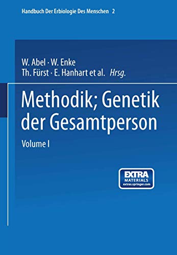 9783642988998: Methodik; Genetik der Gesamtperson: Zweiter Band