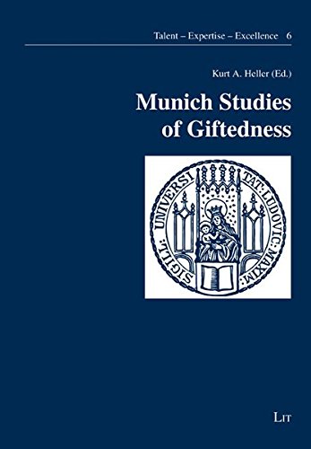 Beispielbild fr Munich Studies of Giftedness. zum Verkauf von Antiquariat Hans Hammerstein OHG
