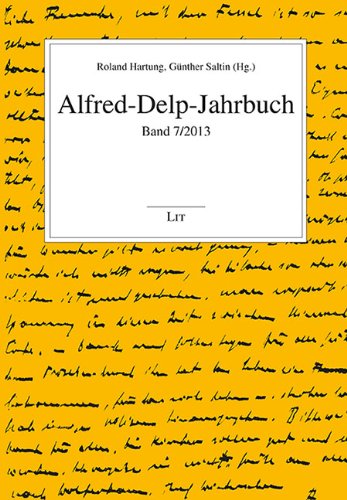 Beispielbild fr Alfred-Delp-Jahrbuch. Band 7/2013 zum Verkauf von Versandantiquariat Felix Mcke