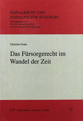 Stock image for Grube, C: Frsorgerecht im Wandel der Zeit for sale by Buchpark