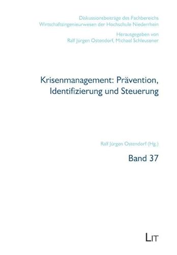 Stock image for Krisenmanagement: Pr?vention, Identifizierung und Steuerung for sale by PBShop.store US