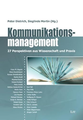 9783643501271: Kommunikationsmanagement: 27 Perspektiven aus Wissenschaft und Praxis