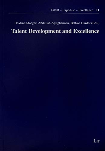 Imagen de archivo de Talent Development and Excellence a la venta por Better World Books