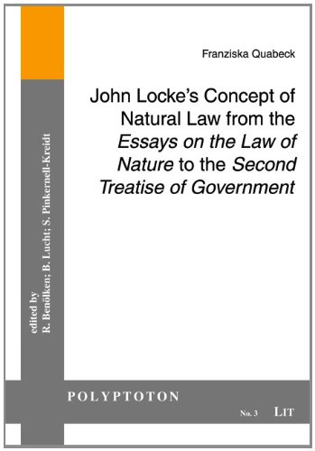 9783643903228: John Locke's Concept of Natural Law from the "Essays on the Law of Nature" to the "Second Treatise of Government": Volume 3