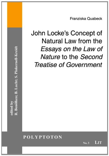 9783643903228: John Locke's Concept of Natural Law from the Essays on the Law of Nature to the Second Treatise of Government: Volume 3 (Polyptoton. Munsteraner Sammlung Akademischer Schriften)