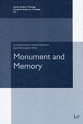 9783643904676: Monument and Memory (Nordic Studies in Theology / Nordische Studien Zur Theologie)