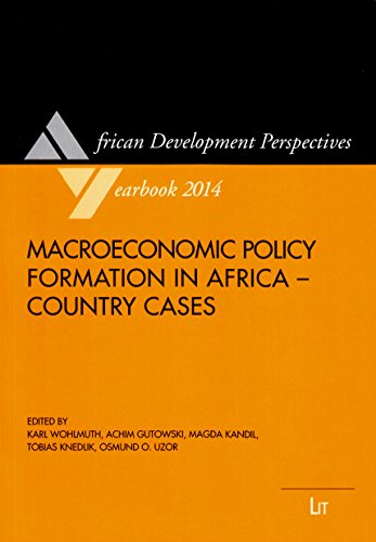 Beispielbild fr Macroeconomic Policy Formation in Africa zum Verkauf von Blackwell's