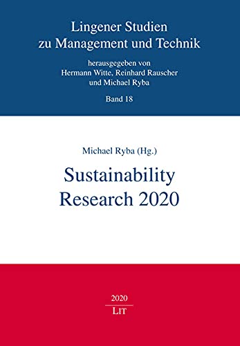 Beispielbild fr Sustainability Research 2020 zum Verkauf von medimops