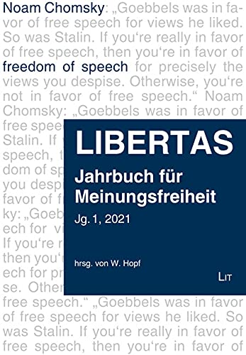 Beispielbild fr Libertas. Jahrbuch f?r Meinungsfreiheit. Jahrgang 1, 2021 zum Verkauf von Reuseabook