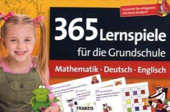 Beispielbild fr 365 Lernspiele fr die Grundschule: Mathematik - Deutsch - Englisch zum Verkauf von medimops