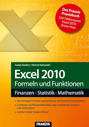 Stock image for Excel 2010 Formeln und Funktionen for sale by medimops