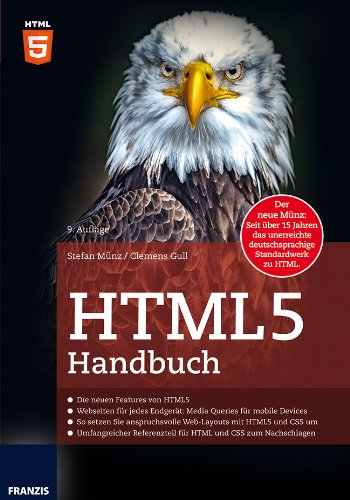 Beispielbild fr HTML5 Handbuch zum Verkauf von medimops
