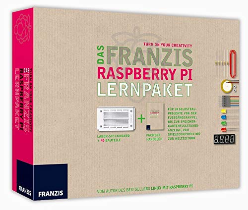 9783645652452: Das Franzis Raspberry Pi Lernpaket - Gltig fr alle Modelle (A, B, A+, B+ und Raspberry Pi 2 Modell B): Fr 20 Selbstbauprojete von der ... Vom Spielecomputer bis zur Weltzeituhr