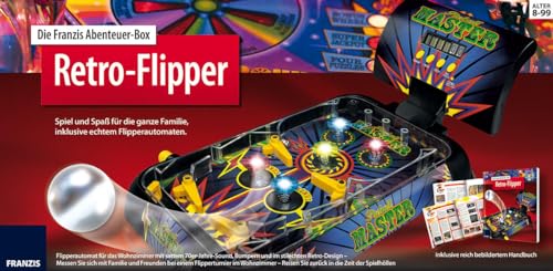 9783645653060: Die FRANZIS Abenteuer-Box Retro-Flipper: Spiel und Spa fr die ganze Familie, inklusive echtem Flipperautomaten.