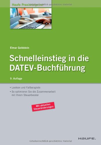 Beispielbild fr Schnelleinstieg in die DATEV-Buchfhrung zum Verkauf von medimops